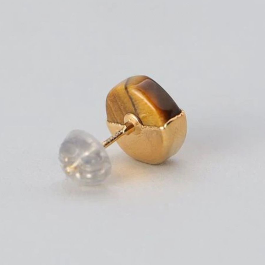 PREEK - 【お取り寄せ注文可能】Ukishima Tiger Eye Earrings(両耳用） | ACRMTSM ONLINE STORE