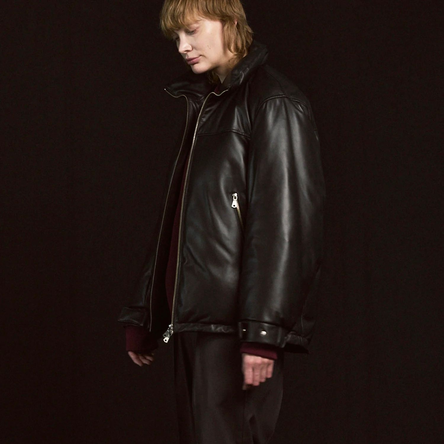 【残り一点】Sheep Leather Down Jacket