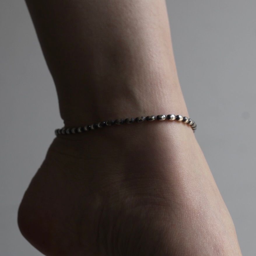 【お取り寄せ注文可能】Narrow Oval Bowl Chain Anklet