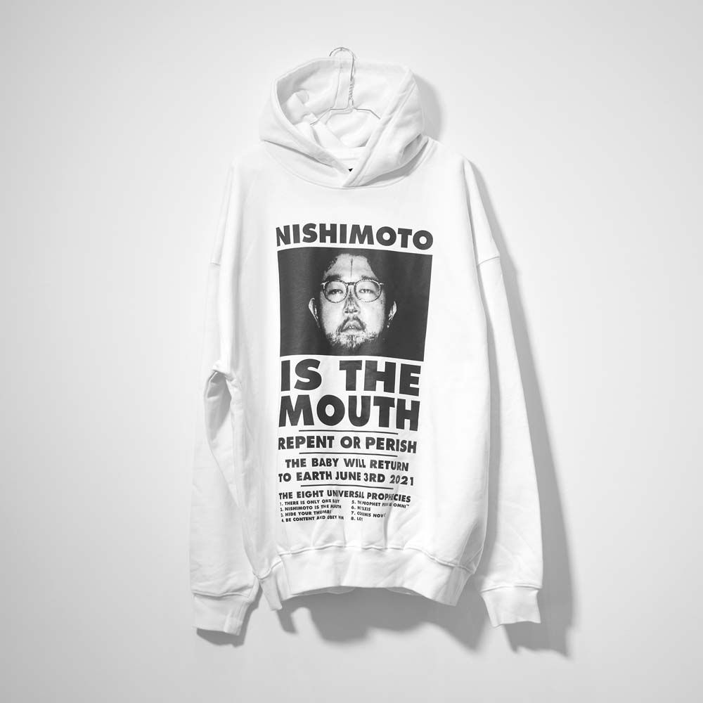 nishimoto is the mouth パーカー M