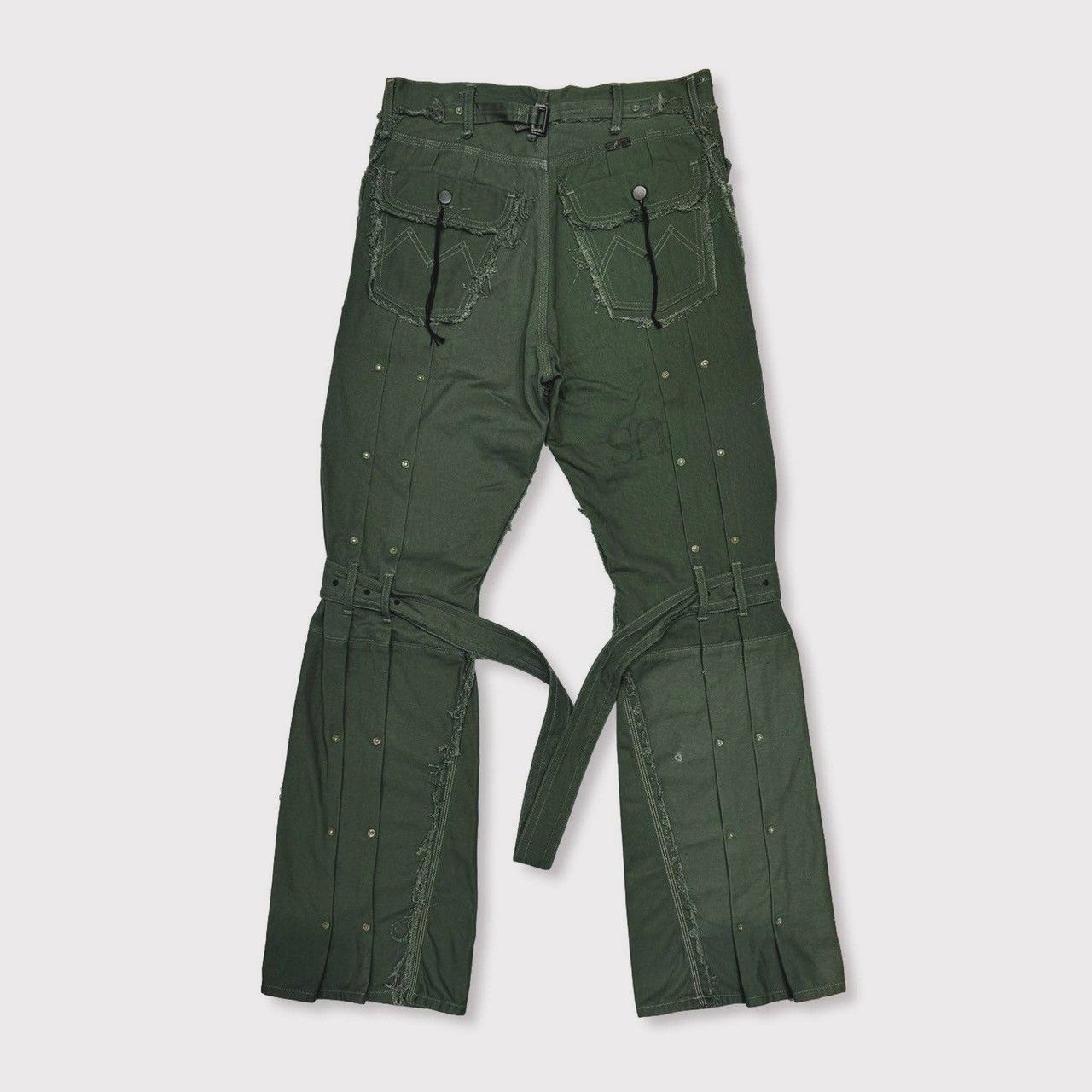 【残り一点】Slash Seam Twist Bondage Jeans(VINTAGE US ARMY LAUNDRY BAG)