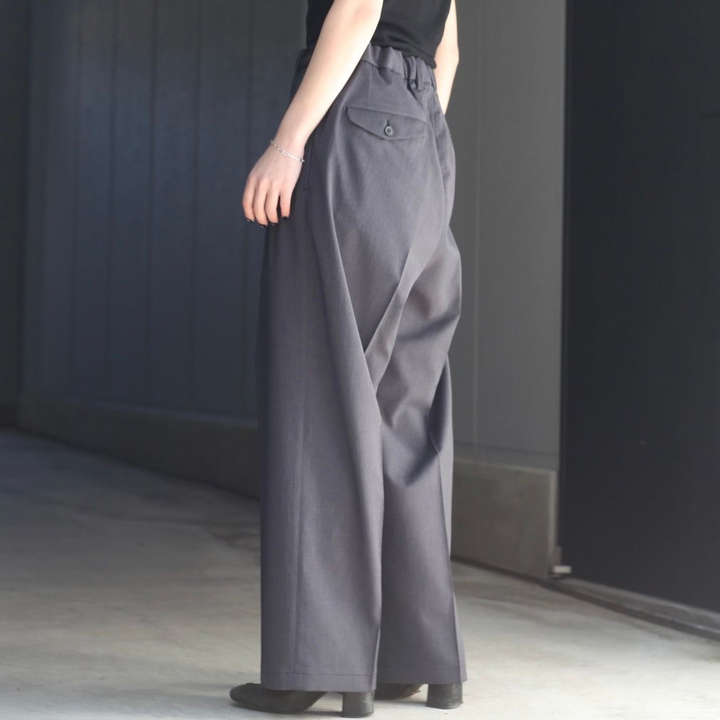 【残り一点】Double Pleated Trousers