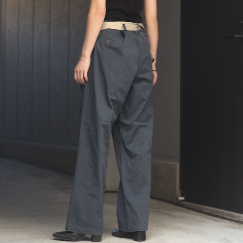 MAISON EUREKA/VINTAGE REWORK CHINO (NAVY 1)