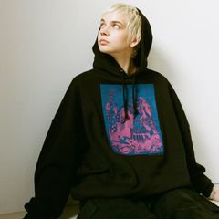【残り一点】Oversized Print Hoodie