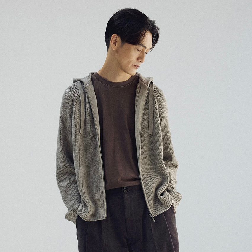 【残り一点】Hooded Knit Parka