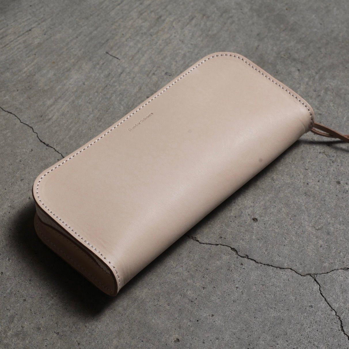 【残りわずか】Zip Pen Case(NATURAL×WHITE)