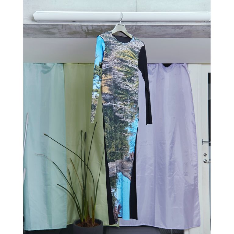 kotohayokozawa - 【残り一点】Graphic Wave Dress | ACRMTSM ONLINE STORE 