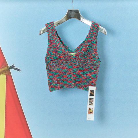 【残り一点】Mist Shaggy Knit Top