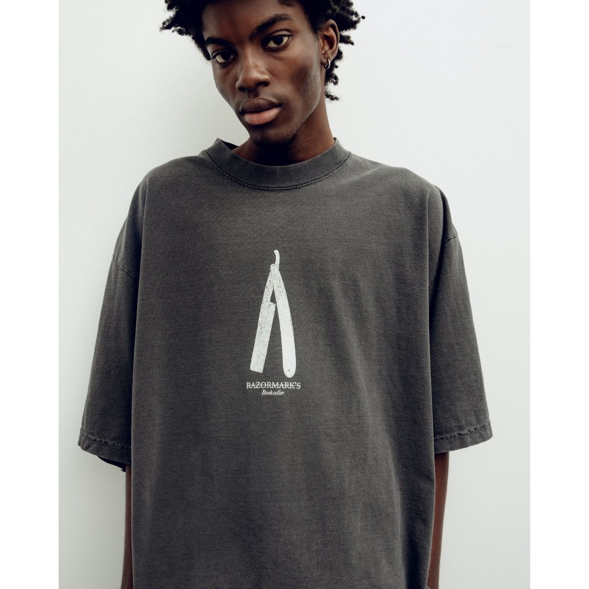 トップス ESSEY Pigment Dropshoulder T-shirt ESSAY - 【残り一点】Pigment Dropshoulder T-Shirt | ACRMTSM