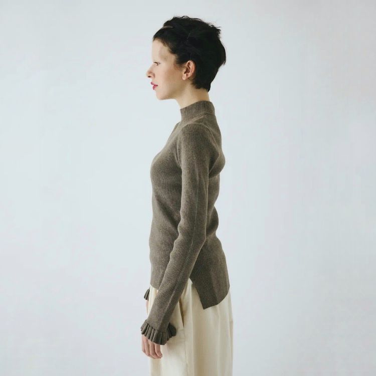 【残り一点】Bicolor Cuff Frill Tops
