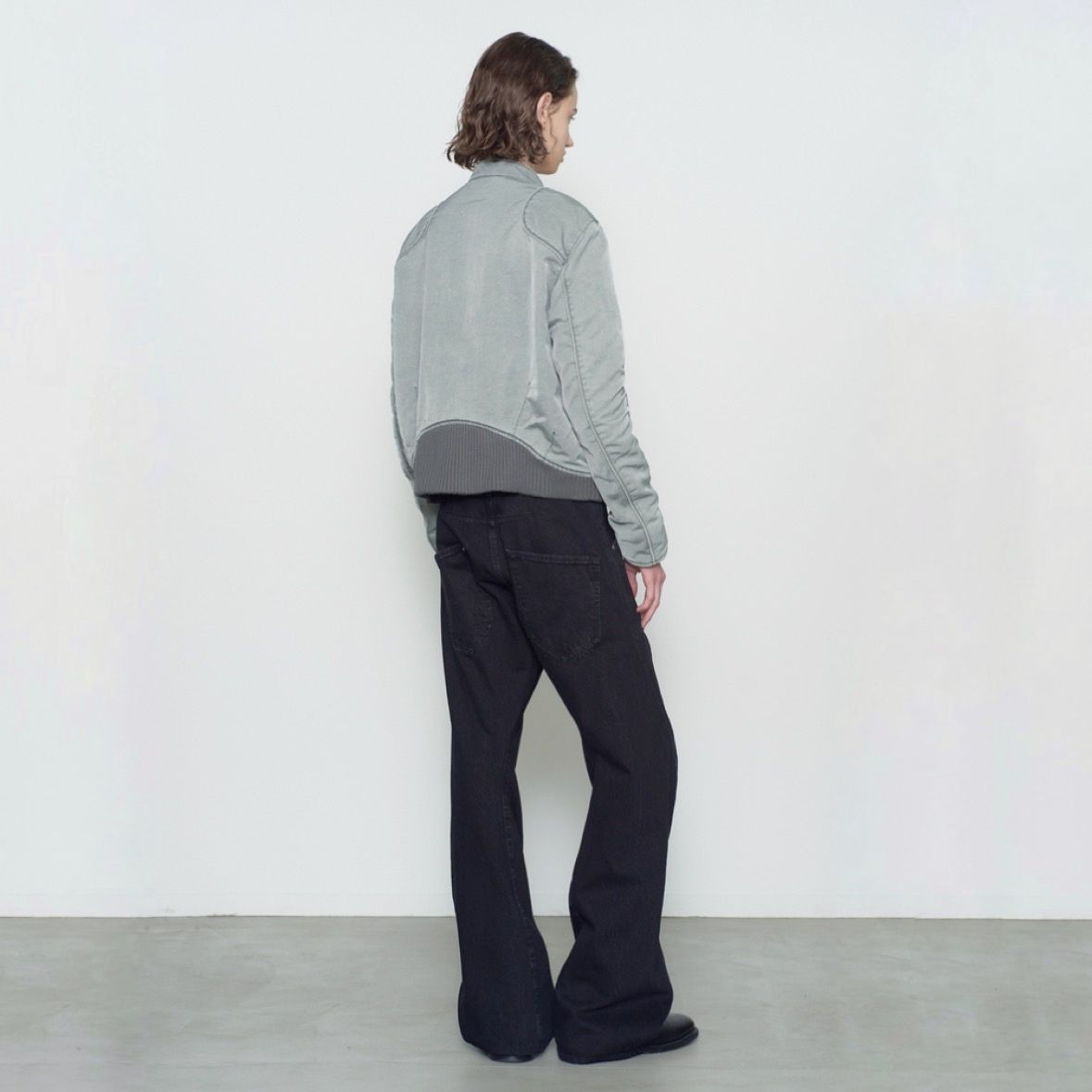 【残り一点】Panelled Padded Moto Jacket