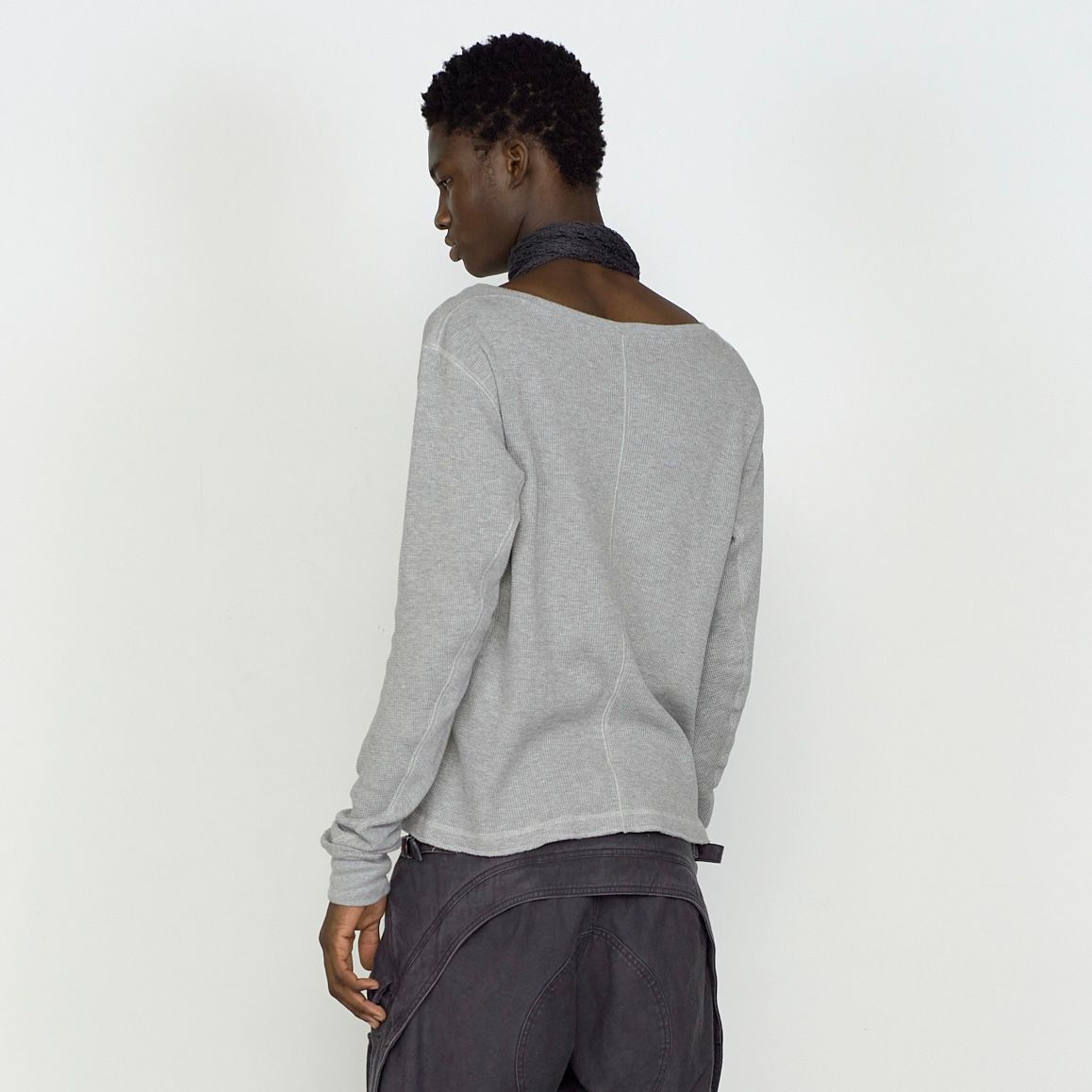 【残り一点】Waffle Thermal Long Sleeve T-shirt