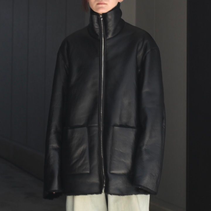 【残りわずか】Cut Off Mouton Jacket