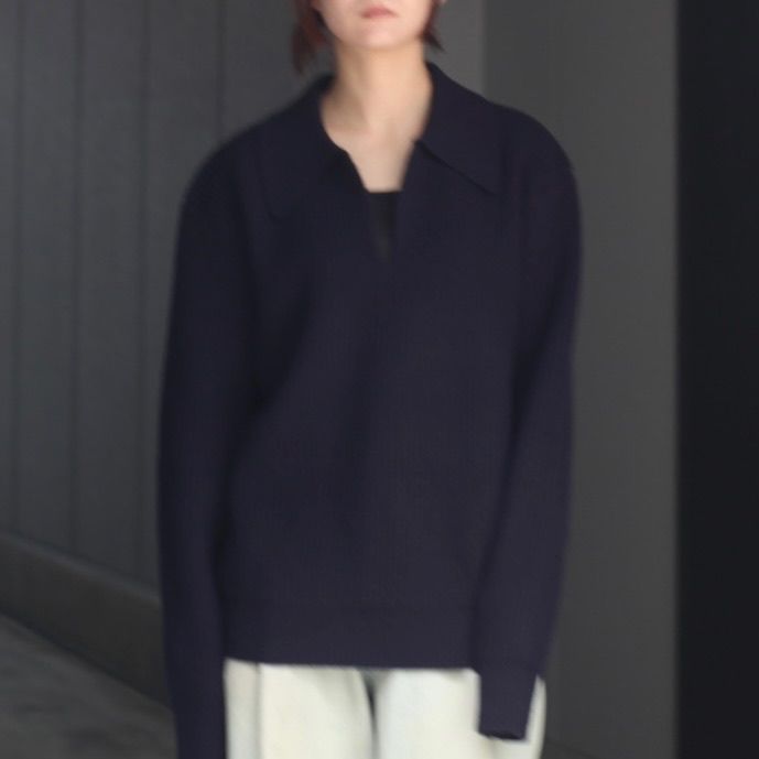 【残り一点】Rib Skipper Sweater