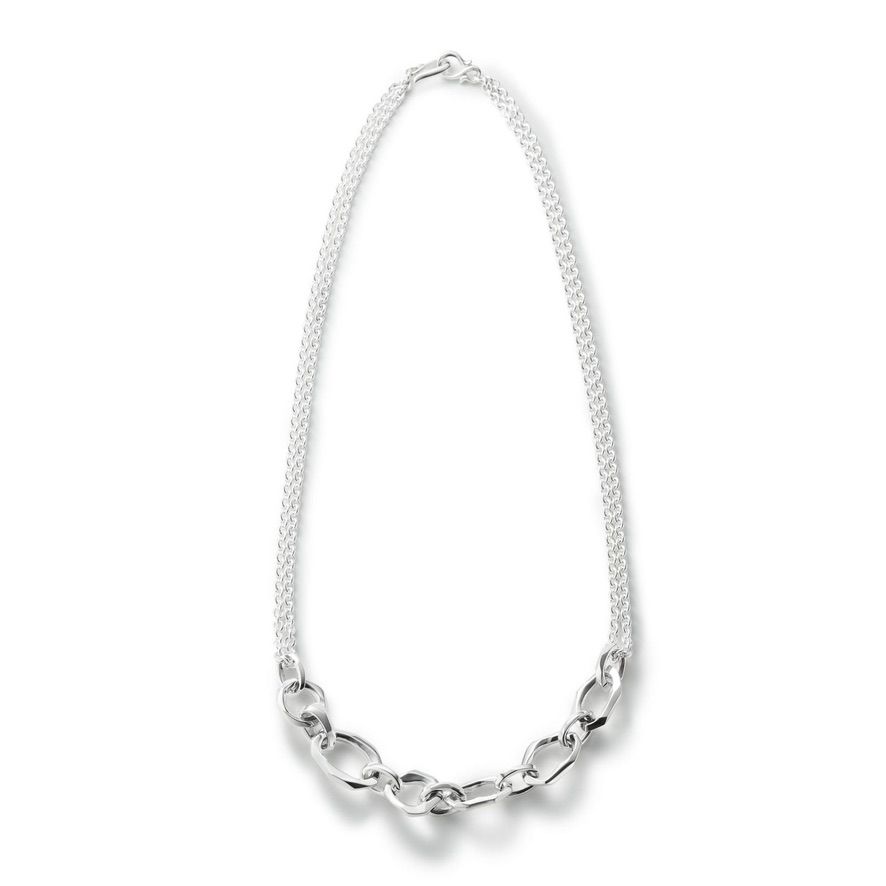 【お取り寄せ注文可能】Crockery Mix Chain Necklace