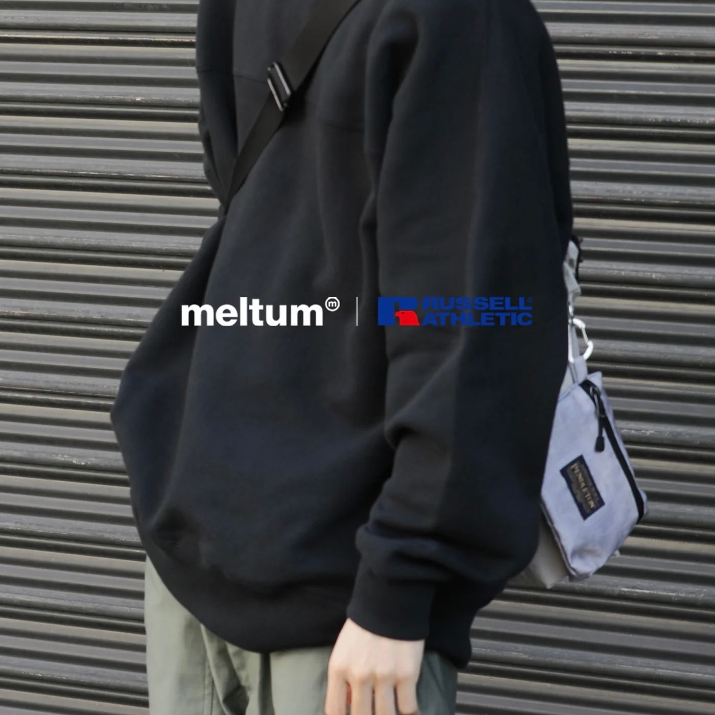 【残り一点】Cap Shoulder Sweat Shirt