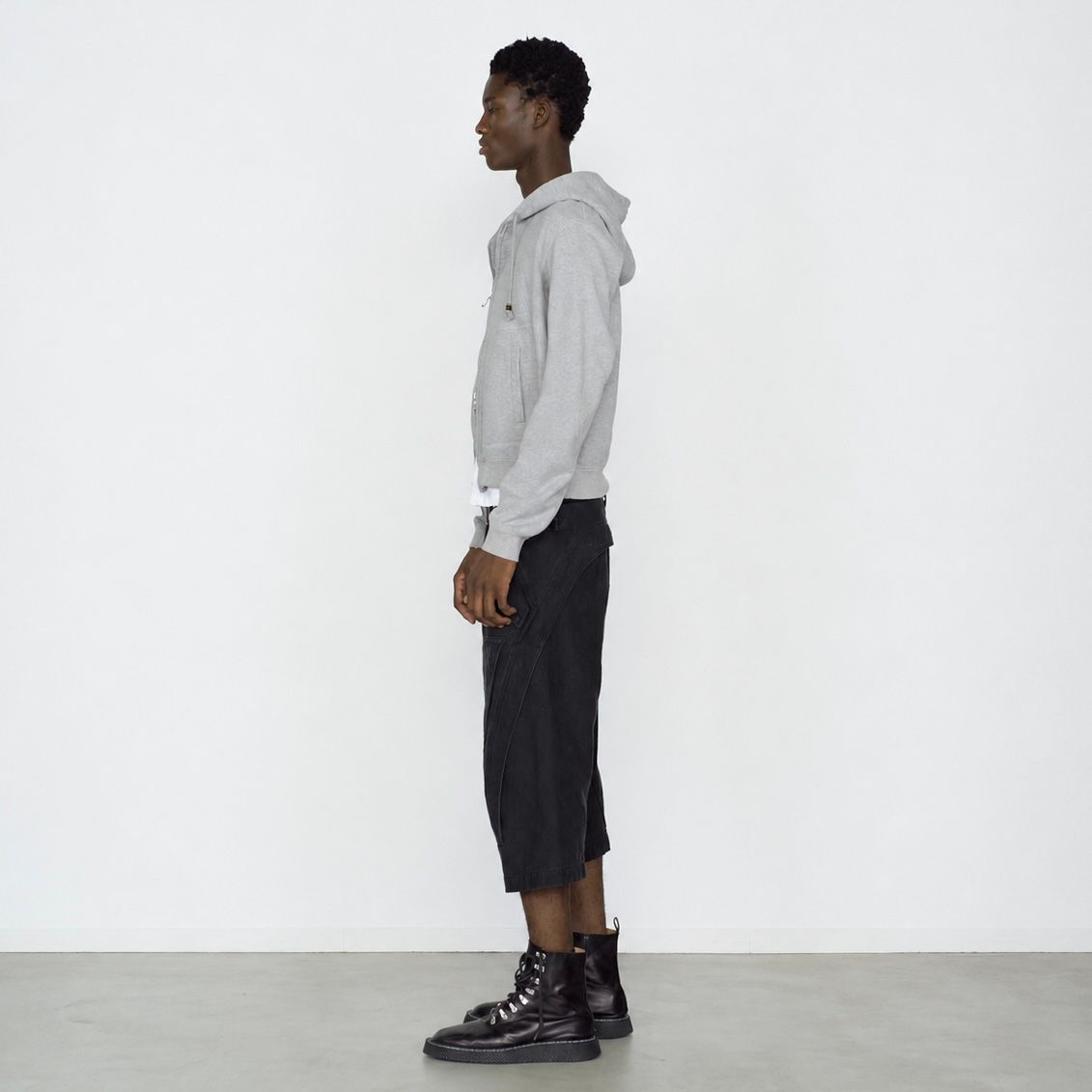 【残り一点】Paneled Zip Up Hoodie