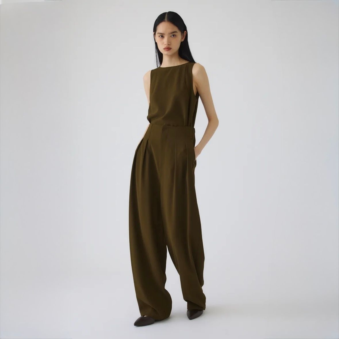 【残り一点】Georgette Tuck PT
