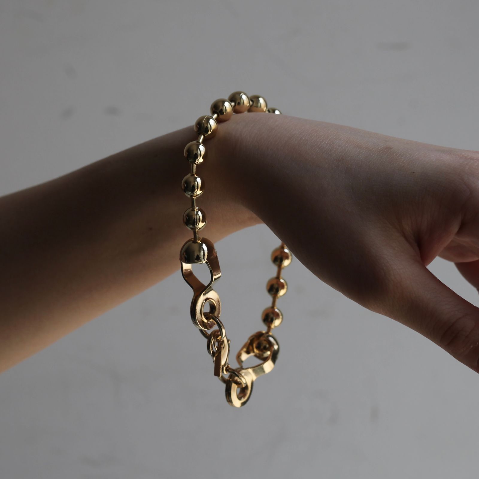 【残り一点】Ball Chain Bracelet(GOLD)