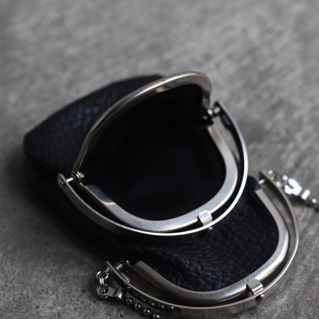 【残りわずか】Chain Double Frame Purse(ODD_COW SHRINK)