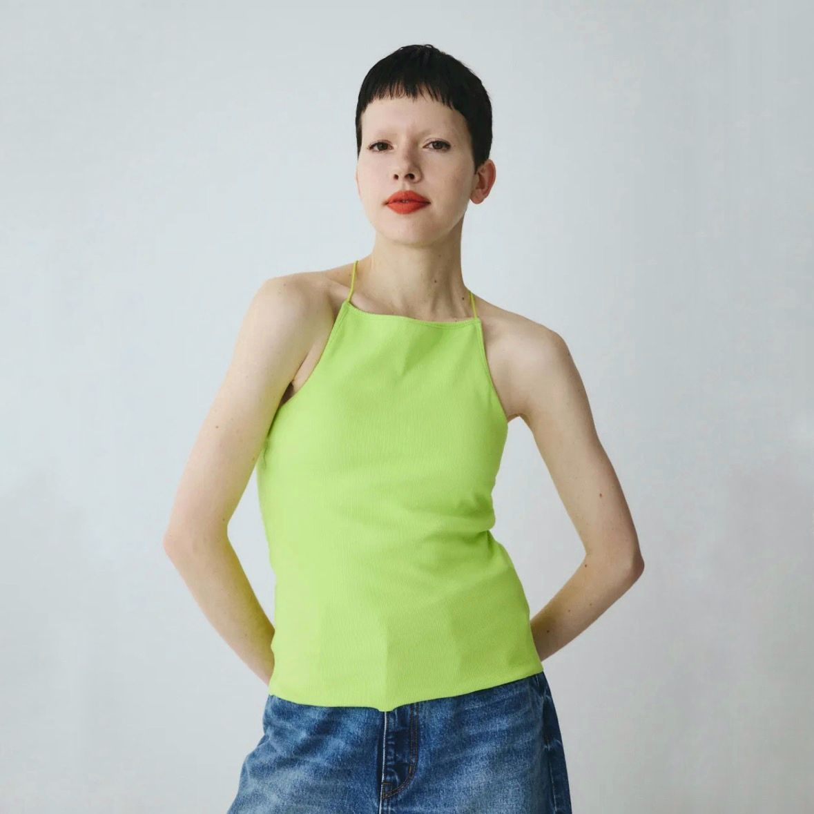 【残り一点】Bi Color Cord Camisole