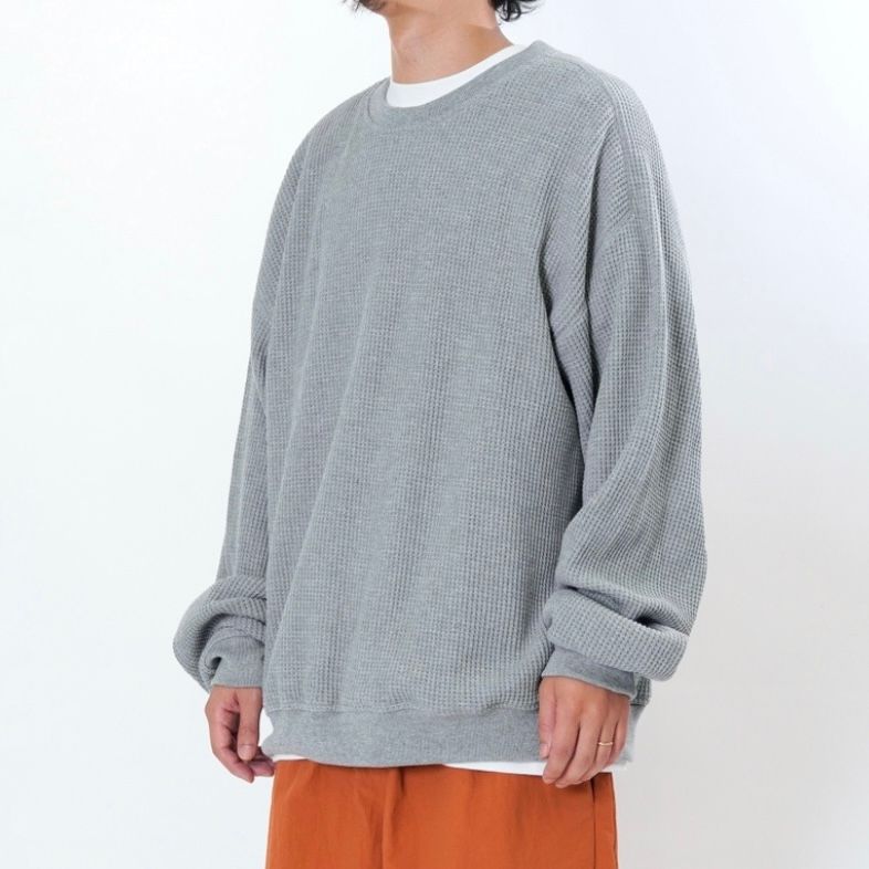 【残り一点】Waffle Crew Neck