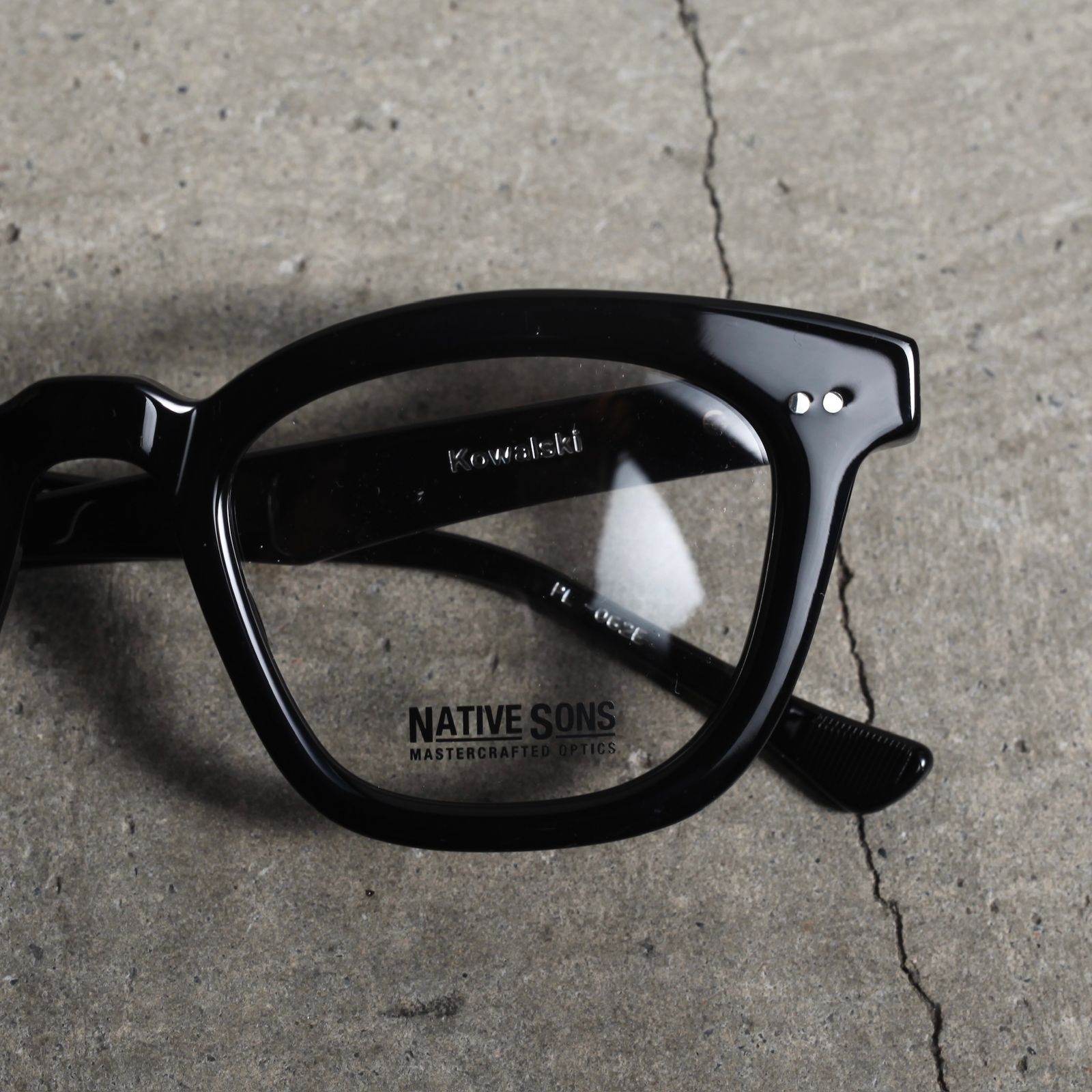 【残り一点】Kowalski_49mm(ACETATE NOSE PAD)
