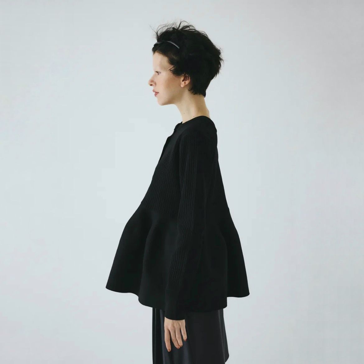 【残り一点】3way Flare Knit Tops