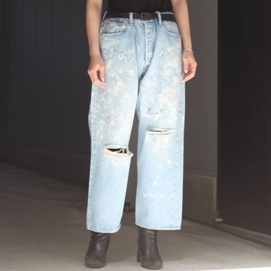 【残りわずか】HL Damaged Denim