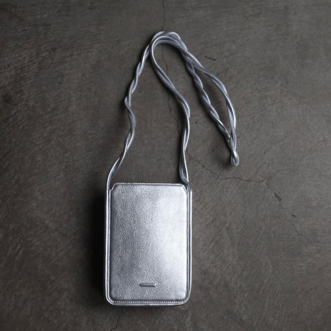 【残り一点】ウォレットバッグ_Wide(SILVER)