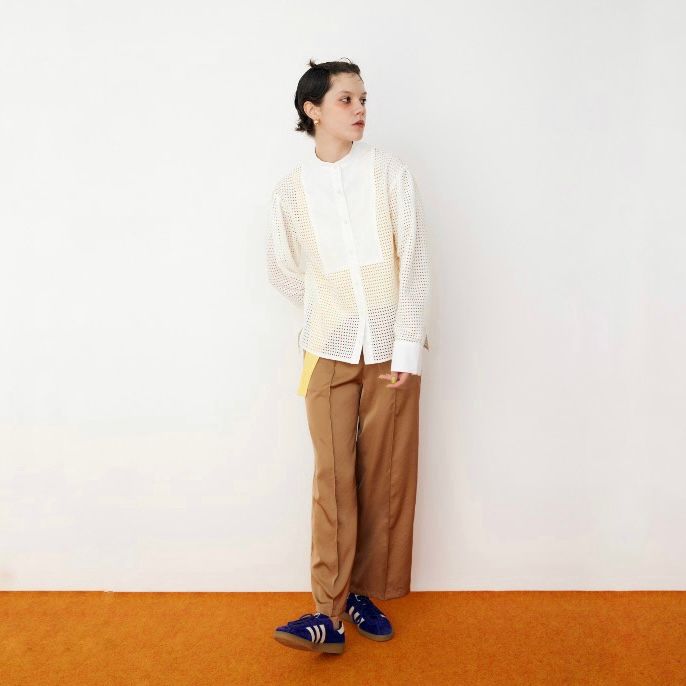 【残り一点】Center Press Satin Pants