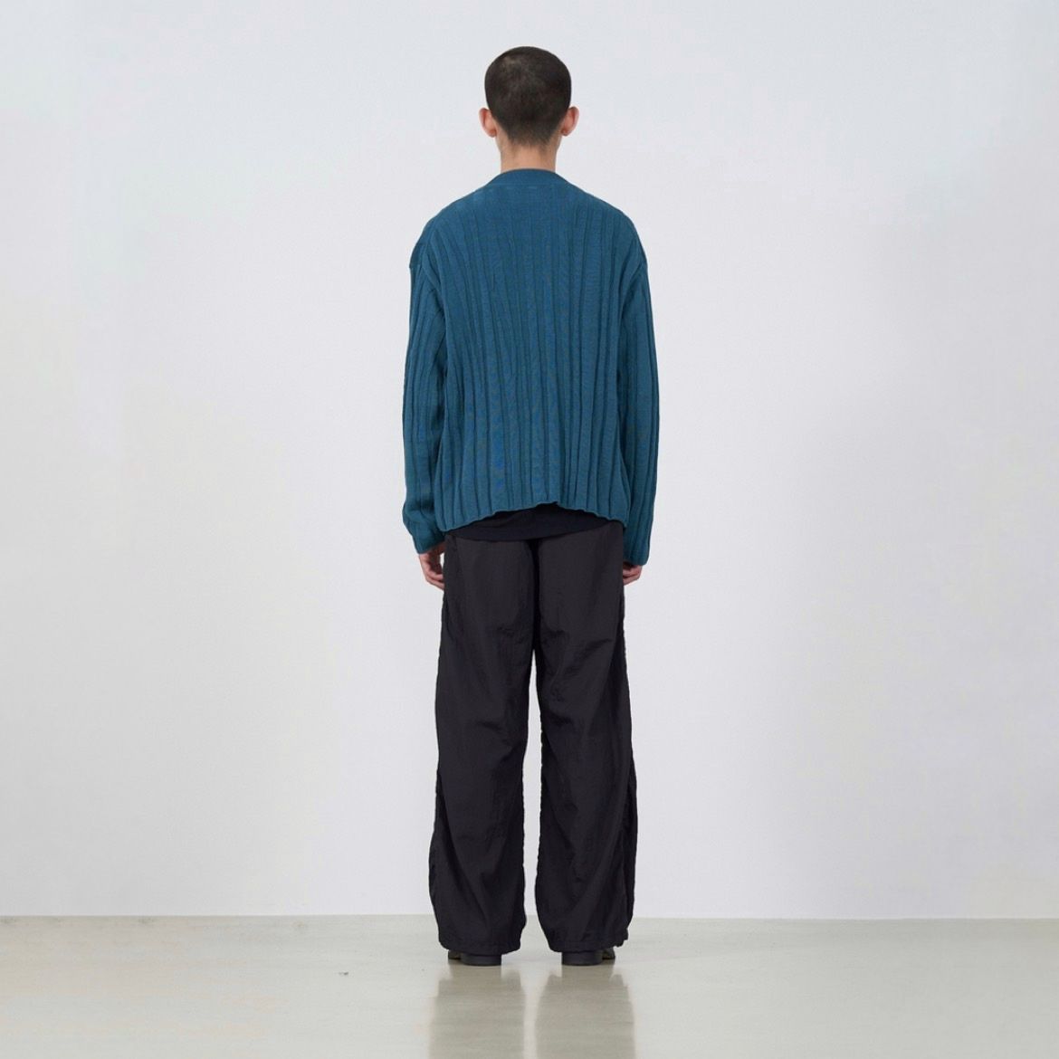 【残り一点】Random Rib Zip Knit Blouson