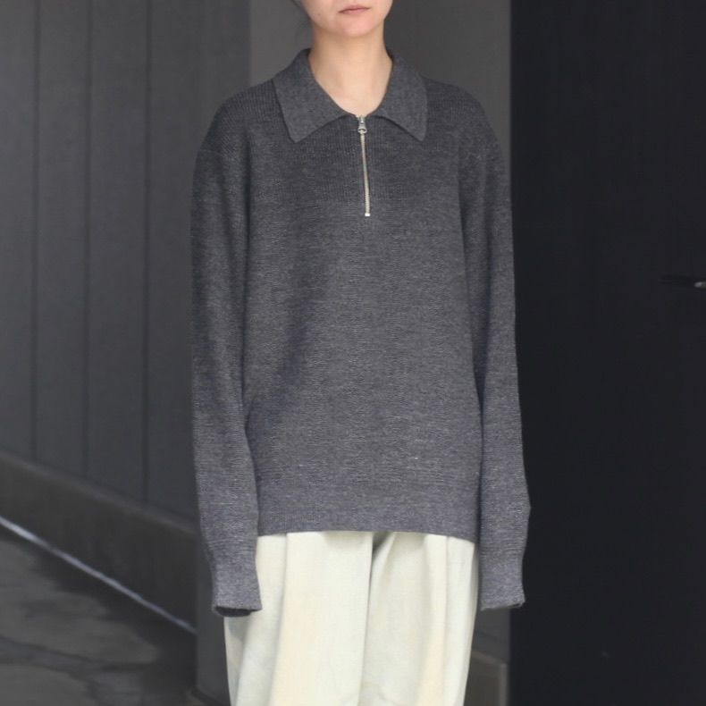 【残り一点】Aze Half Zip-up P/O