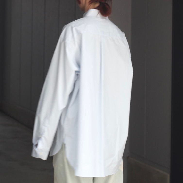 【残り一点】Suvin Cotton Oversized Regular Collar Shirt