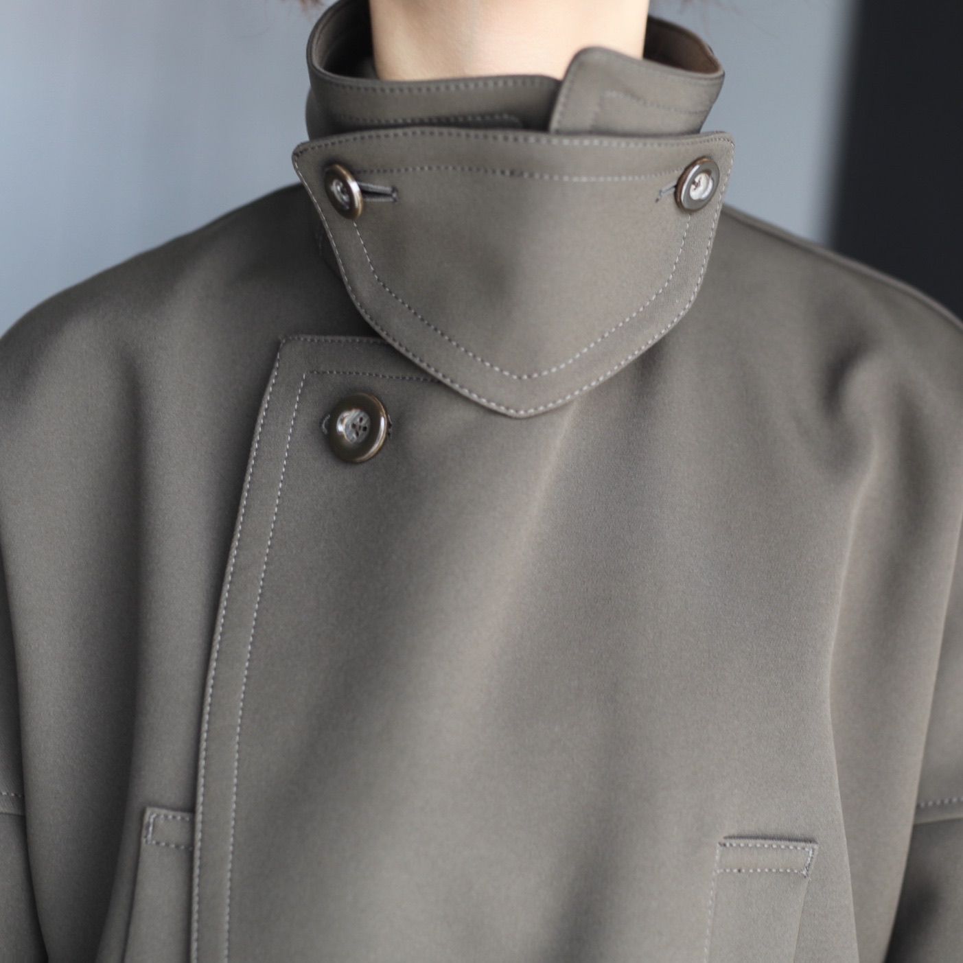 【残り一点】Chin Strap Belt Coat