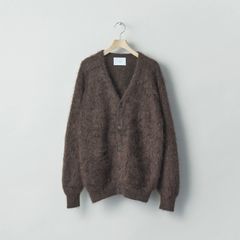 【残りわずか】Kid Mohair Knit V Neck Cardigan