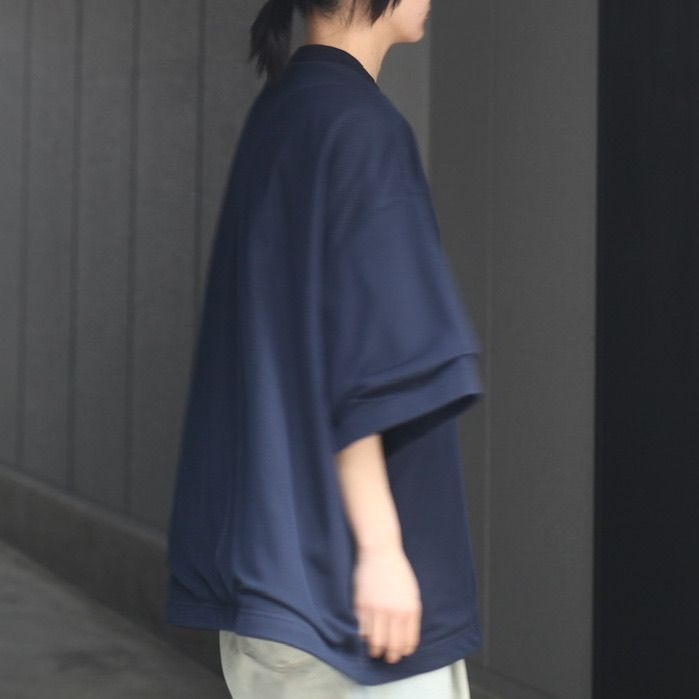 【残りわずか】Balloon Double Layered Mesh Short Sleeve T-shirt