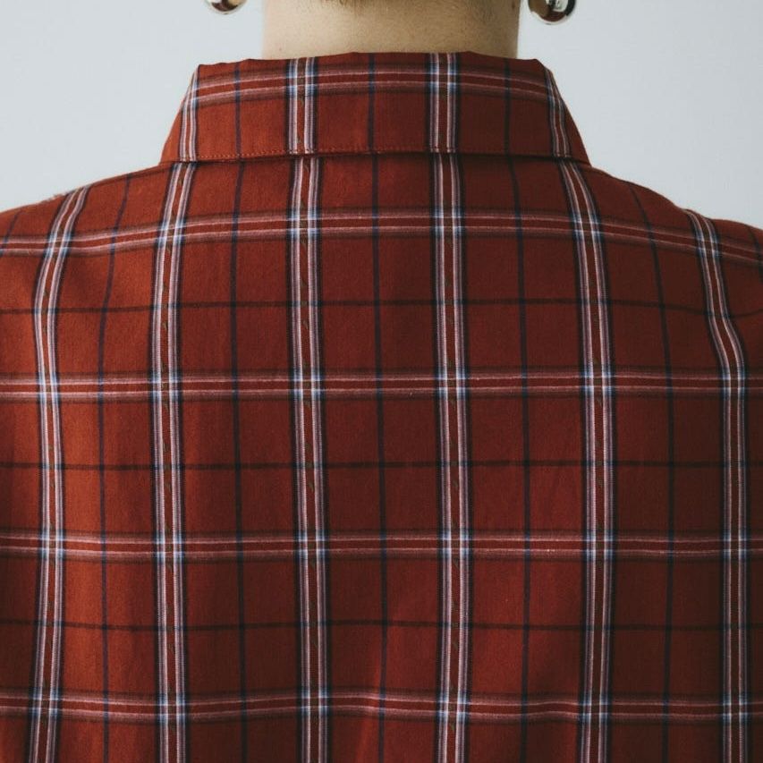 【残り一点】Side gather Aline blouse