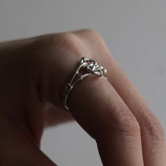 【残り一点】Vintage Vertical Knot Ring