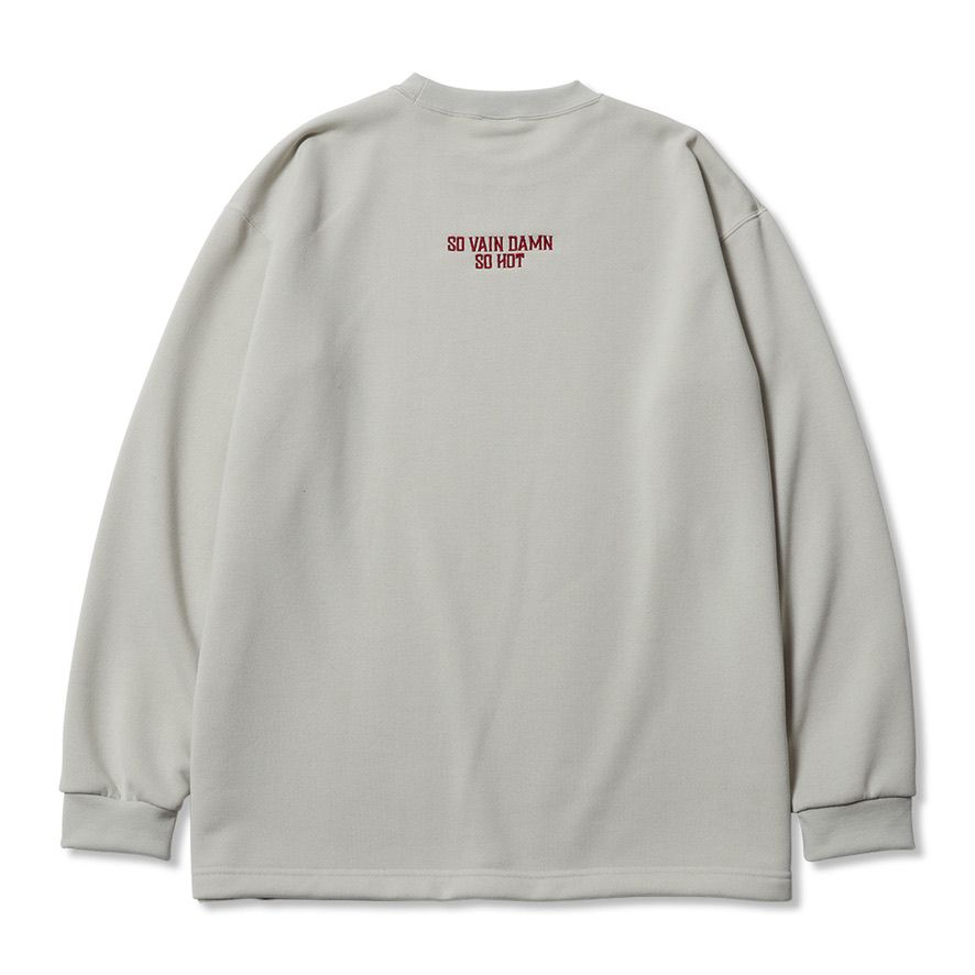 【残り一点】Calee National Logo Drop L/S Tee