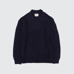 【残り一点】Mohair Silk Big Rib Crewneck