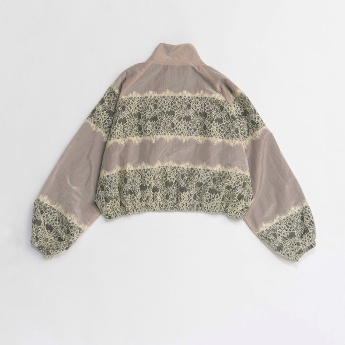 【残り一点】リバーシブルレースブルゾン