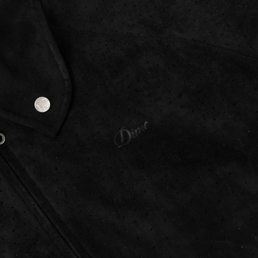 【残り一点】Perforated Faux Suede Jacket