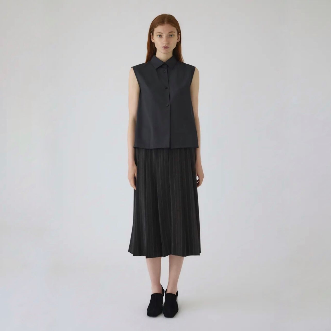 【残り一点】Cut Off Pleats SK