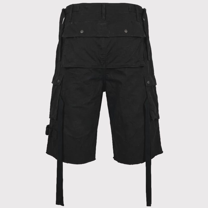 【残り一点】Heavy Cargo Short With Damaged(AGED CANVAS)