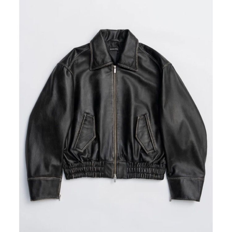 【残り一点】Real Leather Zip Blouson