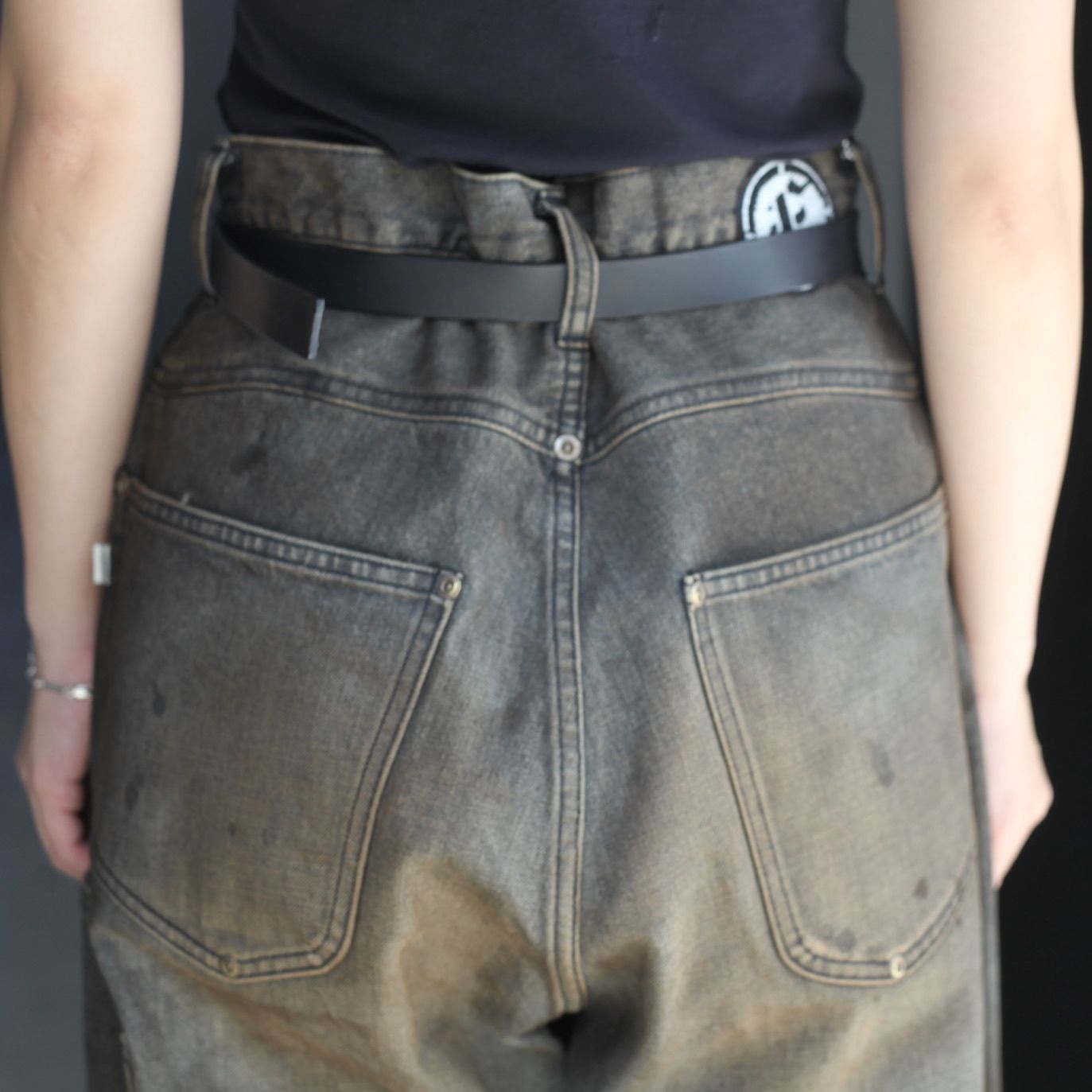【残り一点】Newcommune Dirt Baggy Denim