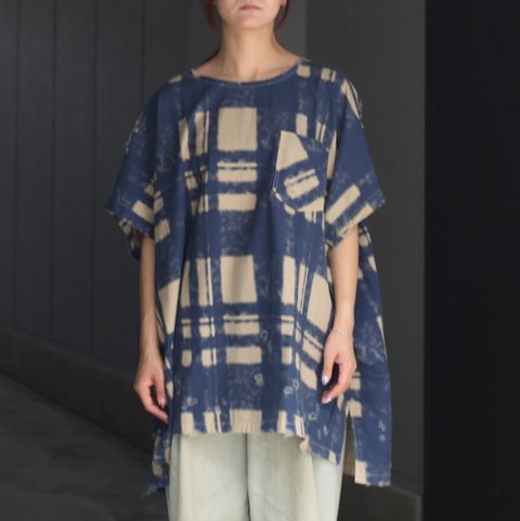 【残り一点】Pocket Nel Tunic With Damaged(SHADOW BUFFALO)