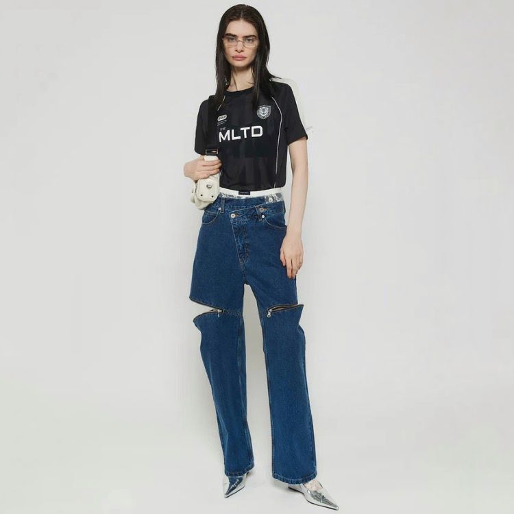 【残り一点】Side Slash Denim Pants