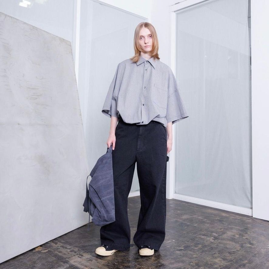 【残り一点】11.5ozペインターブラックデニムパンツ(ONE WASH)